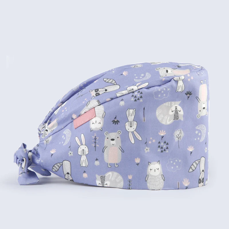 Lavender Animal Unisex Print Scrub Caps Pattern Scrubs Hat Veterinary Working Skull Cap 100% Cotton Dental Chef Cooking Hats
Lavender Animal Unisex Print Scrub Caps Pattern Scrubs Hat Veterinary Working Skull Cap 100% Cotton Dental Chef Cooking Hats