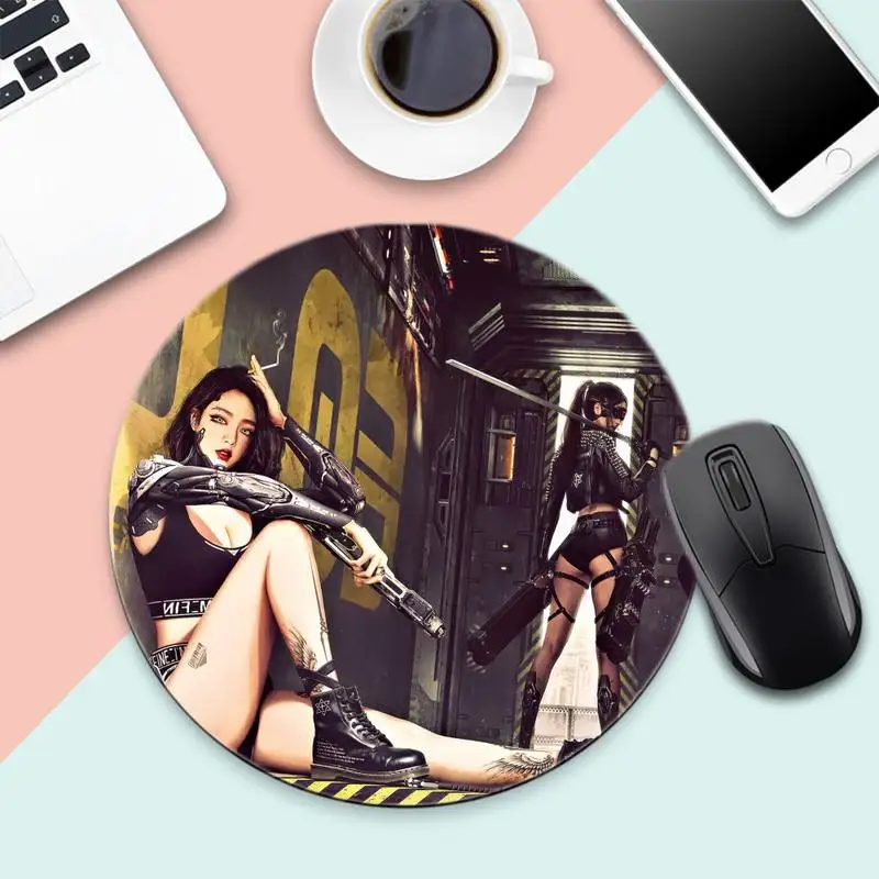 3D amine cute sexy girl Comfort Mouse Mat Gaming Mousepad Round Non-slip Cushion 
3D amine cute sexy girl Comfort Mouse Mat Gaming Mousepad Round Non-slip Cushion