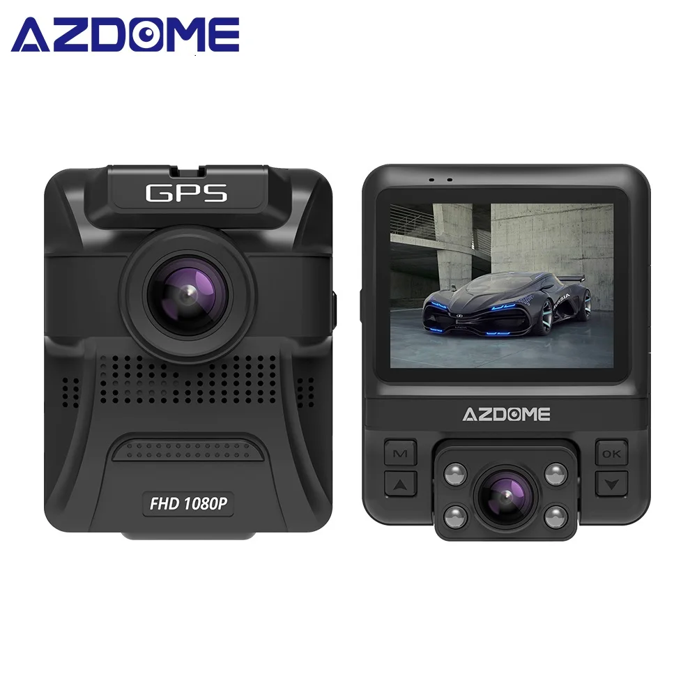 Автомобильный видеорегистратор AZDOME GS65H 1080P 150 ° ночное видение|Видеорегистраторы|