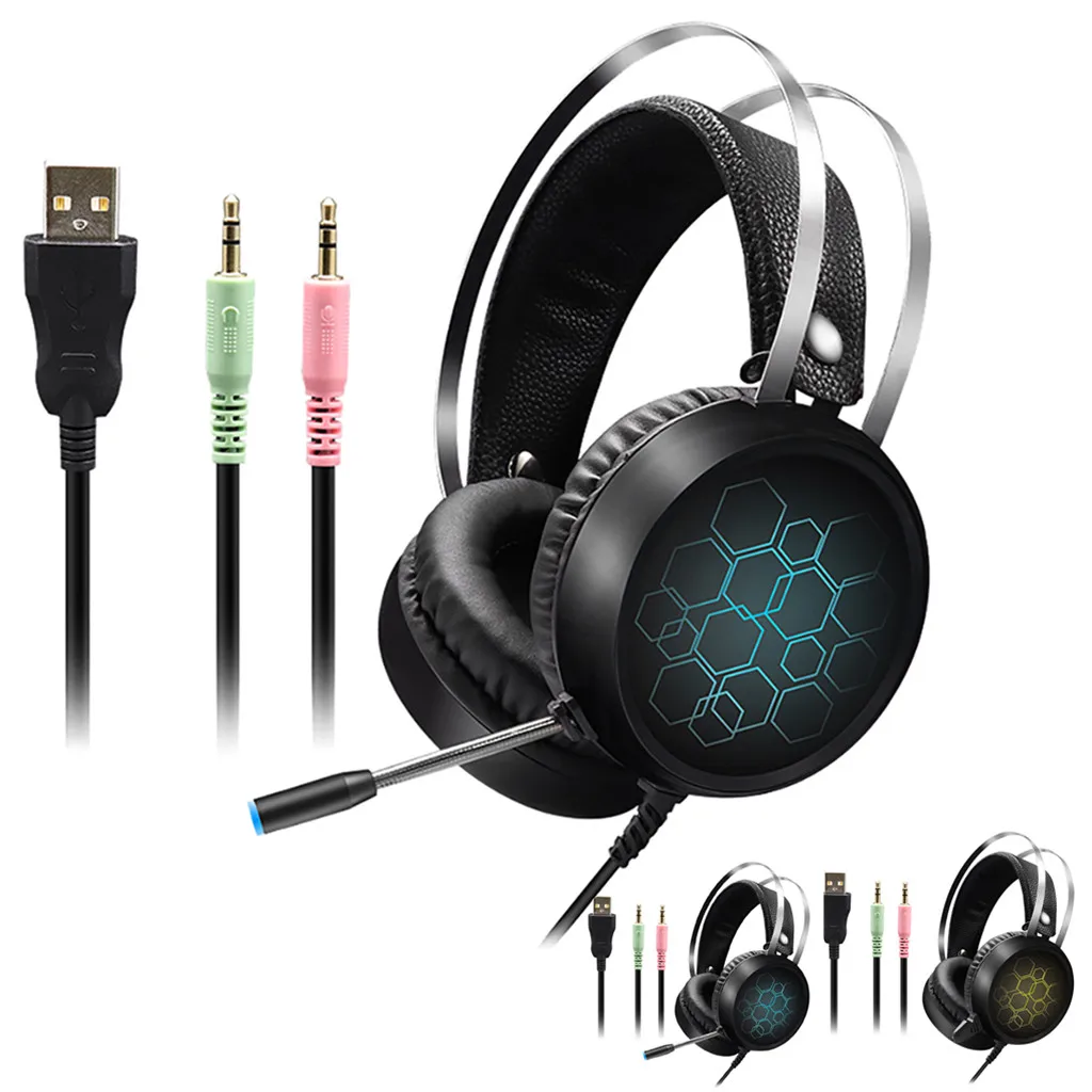 Gaming Headset 3.5MM Connectors Over-Ear Stereo Gaming games Headphone Microphone For Internet Bar,Video Game
Gaming Headset 3.5MM Connectors Over-Ear Stereo Gaming games Headphone Microphone For Internet Bar,Video Game