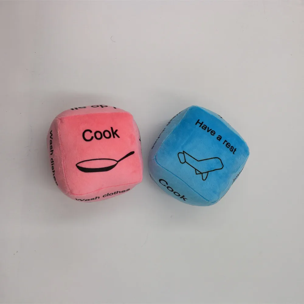2021 NEW Creativity Plush Toys Funny Couple Family Random Happy Housework Dice Decompression Comfortable Plush Toy Birthday Gift
2021 NEW Creativity Plush Toys Funny Couple Family Random Happy Housework Dice Decompression Comfortable Plush Toy Birthday Gift