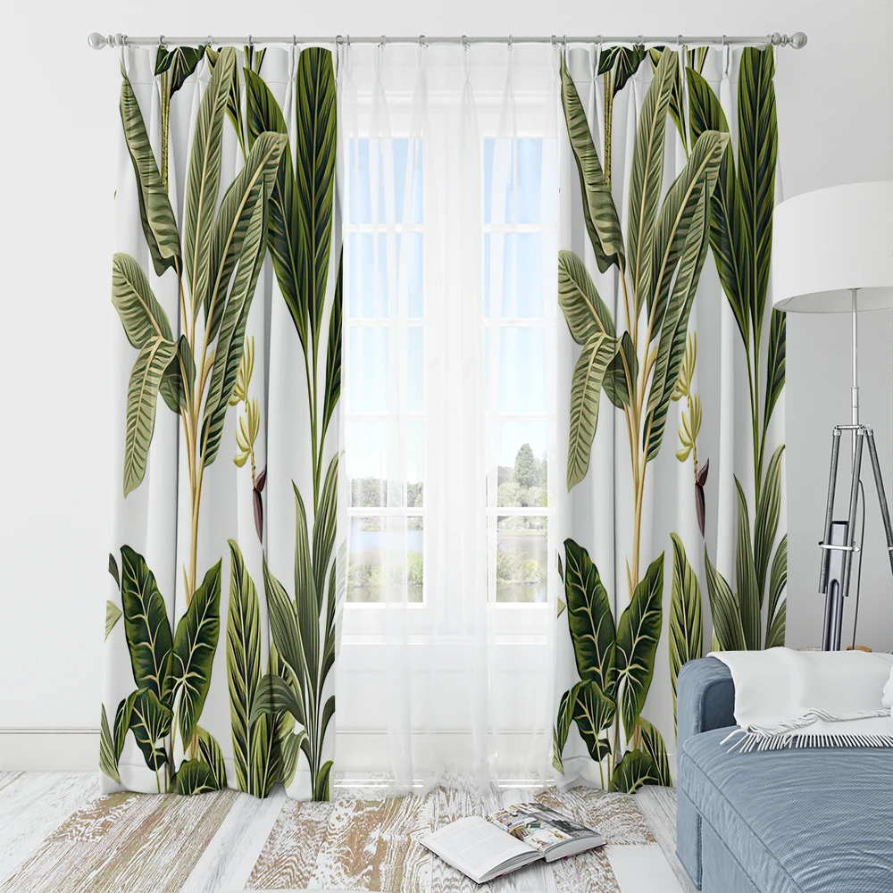Summer Vacation Tropical Plants Style Room Decoration Curtain Background Haiwaii Decoration Cloth Bedroom Adult Cortinas
Summer Vacation Tropical Plants Style Room Decoration Curtain Background Haiwaii Decoration Cloth Bedroom Adult Cortinas