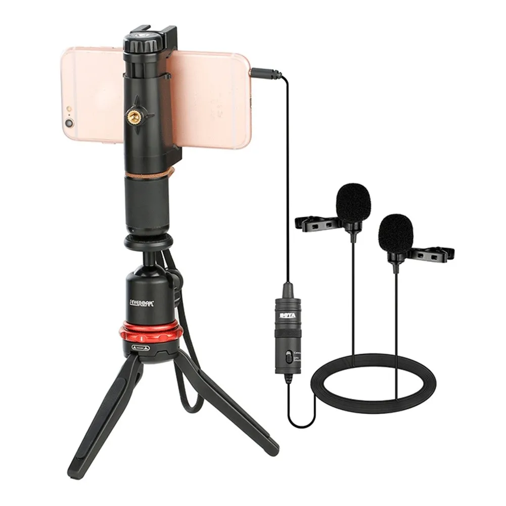 BOYA BY-M1DM Omni-Directional Lavalier Microphone For Smartphones Cameras DSLR Camcorders Smart Phone Recording
BOYA BY-M1DM Omni-Directional Lavalier Microphone For Smartphones Cameras DSLR Camcorders Smart Phone Recording