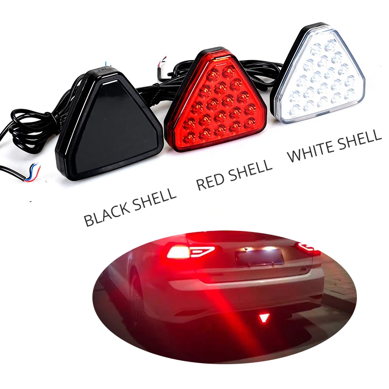 Car LED Car Brake Light Tail Light Triangle Flash Strobe Lamps 20LEDs 12 Car Lamps Auto Accessories
Car LED Car Brake Light Tail Light Triangle Flash Strobe Lamps 20LEDs 12 Car Lamps Auto Accessories