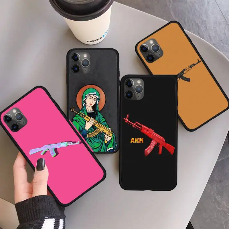 AK-47 gun Phone Case for iPhone 11 12 pro XS MAX 8 7 6 6S Plus X 5S SE 2020 XR mini
AK-47 gun Phone Case for iPhone 11 12 pro XS MAX 8 7 6 6S Plus X 5S SE 2020 XR mini