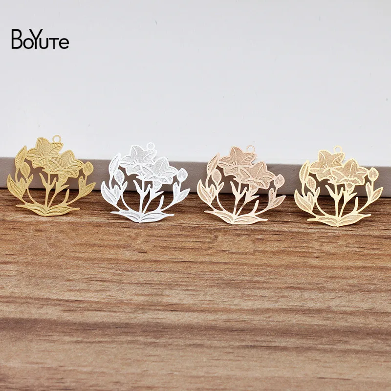 BoYuTe (100 Pieces/Lot) 23*25MM Metal Brass Corrosion Flower Sheet Pendant Diy Hand Made Jewelry Making Accessories
BoYuTe (100 Pieces/Lot) 23*25MM Metal Brass Corrosion Flower Sheet Pendant Diy Hand Made Jewelry Making Accessories