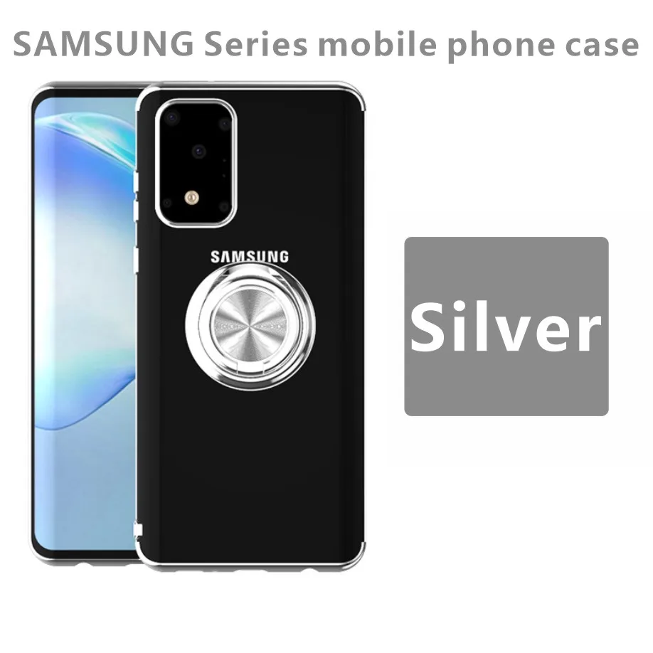 【silver】Suitable for Samsung S series electroplated protective case S21 mobile phone case magnetic magnet car ring S10 S20 S21
【silver】Suitable for Samsung S series electroplated protective case S21 mobile phone case magnetic magnet car ring S10 S20 S21
