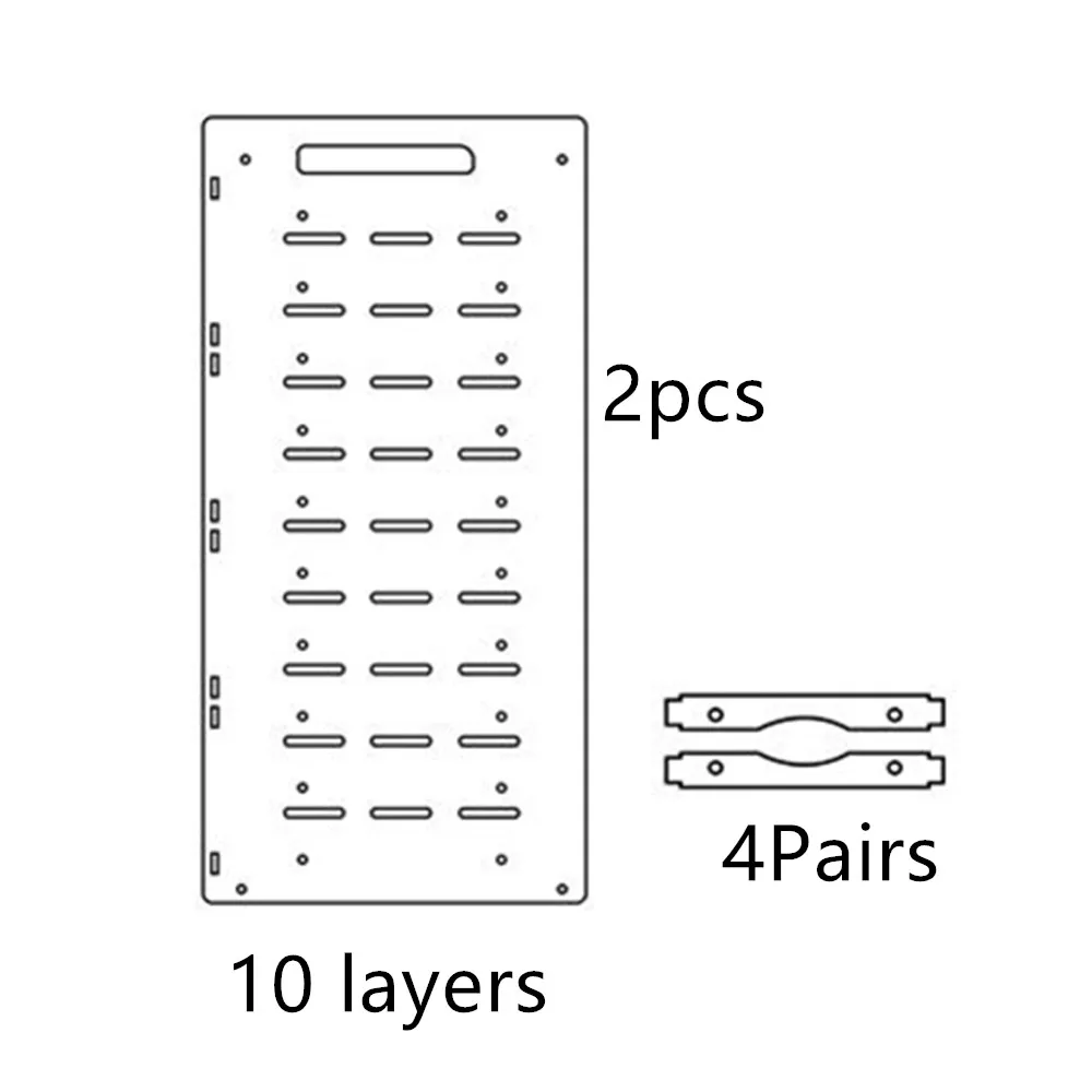 3/4/6/10 Layers Optional Acrylic Disk Test Bench Case Bracket DIY Enclosure Shelf Set Tool Hard Drive 3.5" HDD
3/4/6/10 Layers Optional Acrylic Disk Test Bench Case Bracket DIY Enclosure Shelf Set Tool Hard Drive 3.5" HDD
