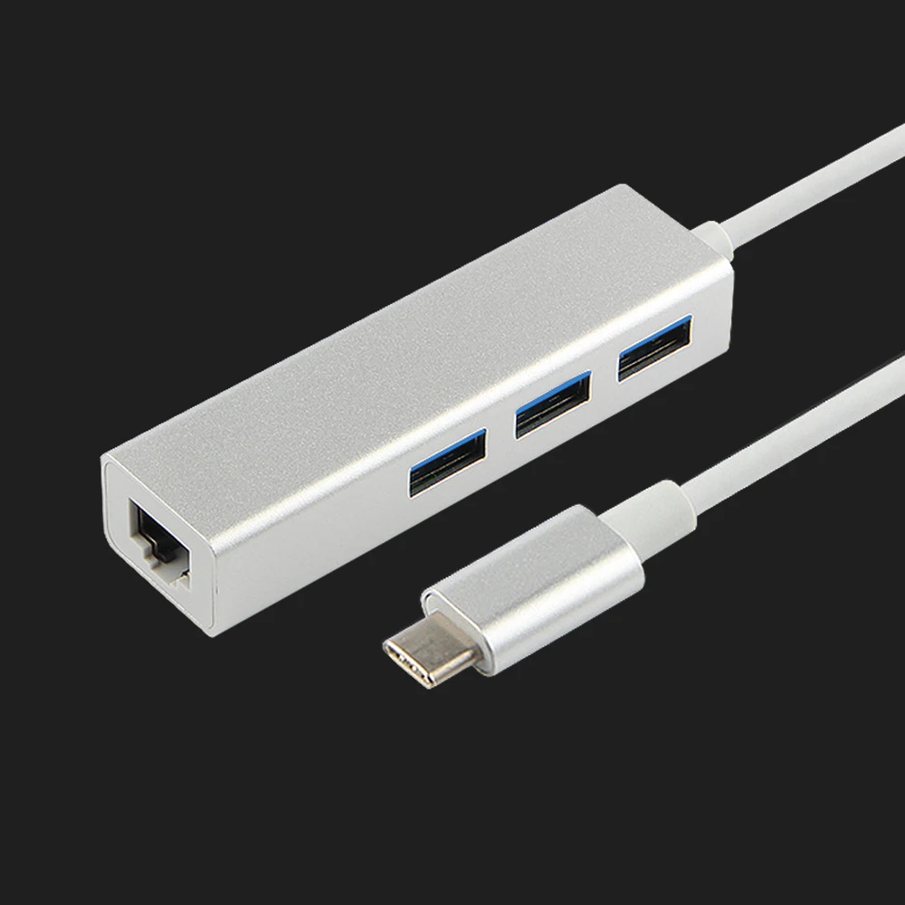 USB Type C USB-C to ethernet Gigabite network adapter USB-C to USB 3.0 hubX3 (Realtek chipset)
USB Type C USB-C to ethernet Gigabite network adapter USB-C to USB 3.0 hubX3 (Realtek chipset)