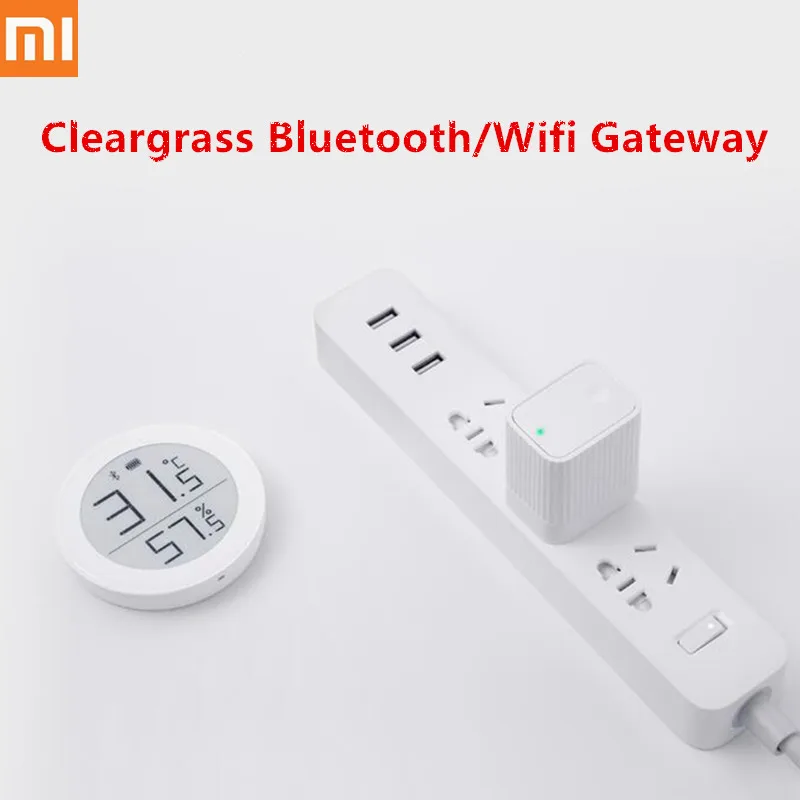 Новое поступление Xiaomi Smart Cleargrass Bluetooth/Wifi шлюз концентратор Работает с Mijia Bluetooth