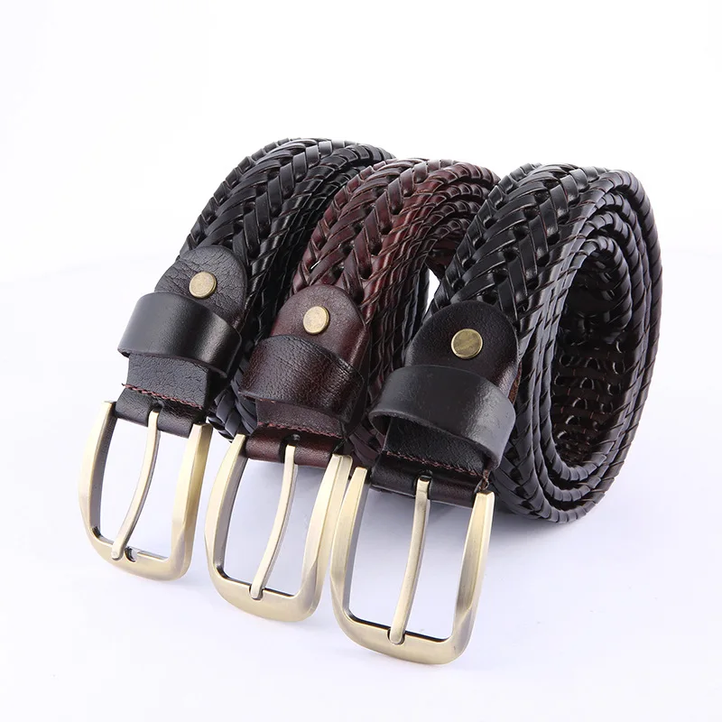 Retro Woven Leather Belt Buckle Belt Fashion Unisex Jeans Long Belt Women's Thin Belt NEW Belt Women's Automatic Metal
Retro Woven Leather Belt Buckle Belt Fashion Unisex Jeans Long Belt Women's Thin Belt NEW Belt Women's Automatic Metal