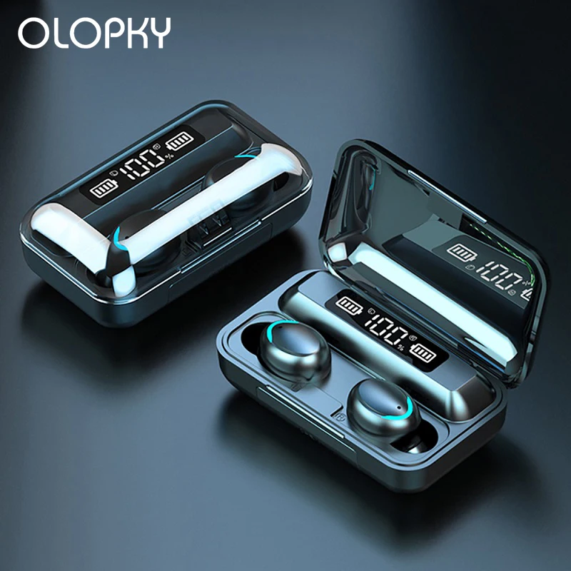 F9-5 TWS Wireless Bluetooth Earphone 5.0 Touch Earphones 9D Stereo Sport Music Waterproof LED Display Airbuds Headset With Mic
F9-5 TWS Wireless Bluetooth Earphone 5.0 Touch Earphones 9D Stereo Sport Music Waterproof LED Display Airbuds Headset With Mic