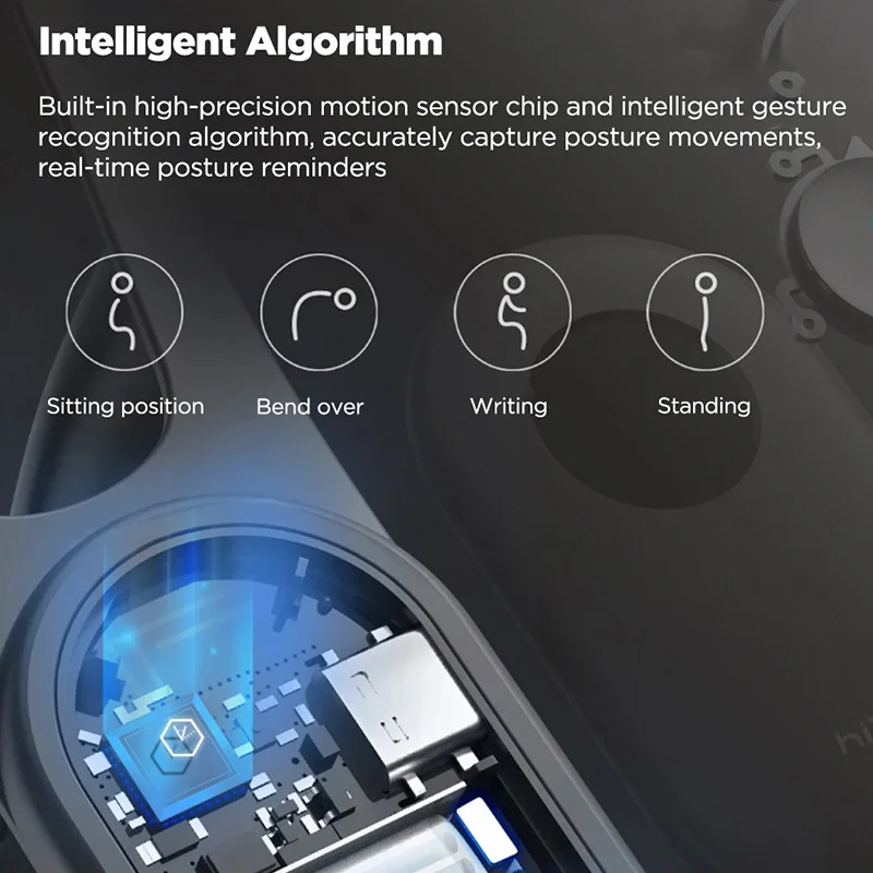 New Hipee Intelligent Posture Correction Device Smart Reminder Correct Posture Wear Back Posture Training Monitoring Corrector
New Hipee Intelligent Posture Correction Device Smart Reminder Correct Posture Wear Back Posture Training Monitoring Corrector