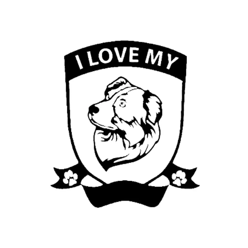 13.5CM*15CM I LOVE MY Sweet Dog Footprints Vinyl Car Sticker Decals Black/Silver C10-00407
13.5CM*15CM I LOVE MY Sweet Dog Footprints Vinyl Car Sticker Decals Black/Silver C10-00407