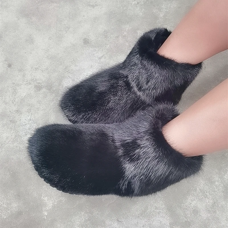 Winter new fur whole leather mink style ankle boots MAO MAO Thermal women's shoes high-grade leather women's boots
Winter new fur whole leather mink style ankle boots MAO MAO Thermal women's shoes high-grade leather women's boots