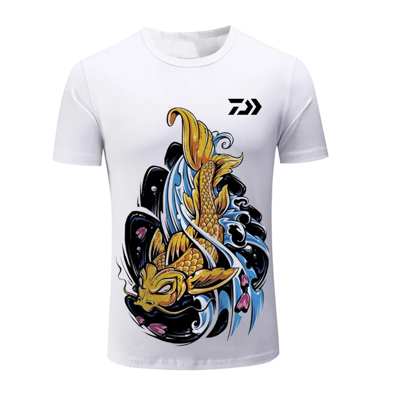 2021 Comfortable Daiwa Men Fishing Clothing Short Sleeve Summer Fishing T-shirt Breathable Quick Dry DAWA Fishing Clothes
2021 Comfortable Daiwa Men Fishing Clothing Short Sleeve Summer Fishing T-shirt Breathable Quick Dry DAWA Fishing Clothes
