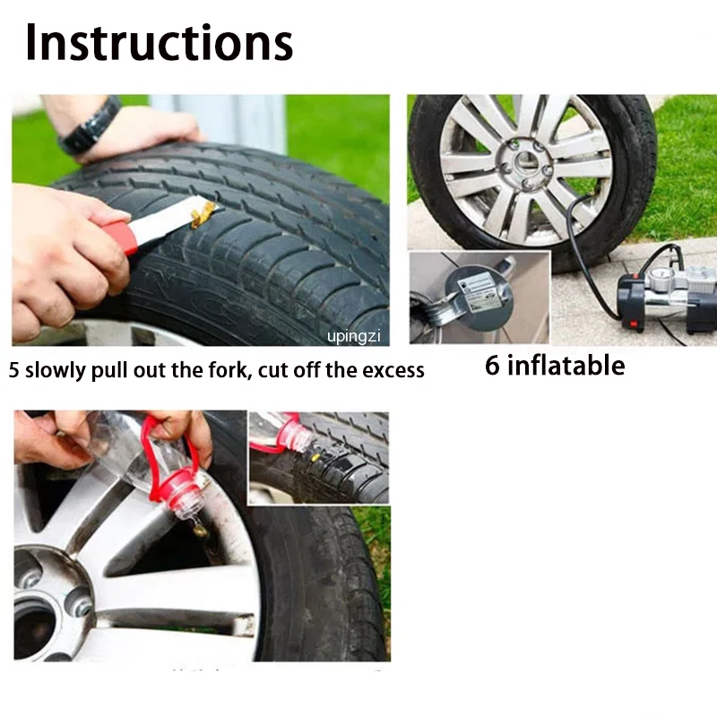 Car Tire Repair Tool Tire Repair Kit Studding Tool Set Auto Bike Tire Repair Puncture Plug Garage Car Accessorie Skry
Car Tire Repair Tool Tire Repair Kit Studding Tool Set Auto Bike Tire Repair Puncture Plug Garage Car Accessorie Skry