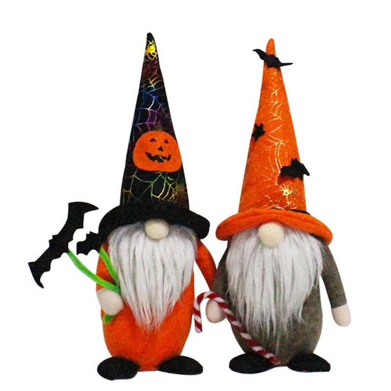 Фото Новинка украшения для Хэллоуина кукла без лица летучая мышь трость стоящая