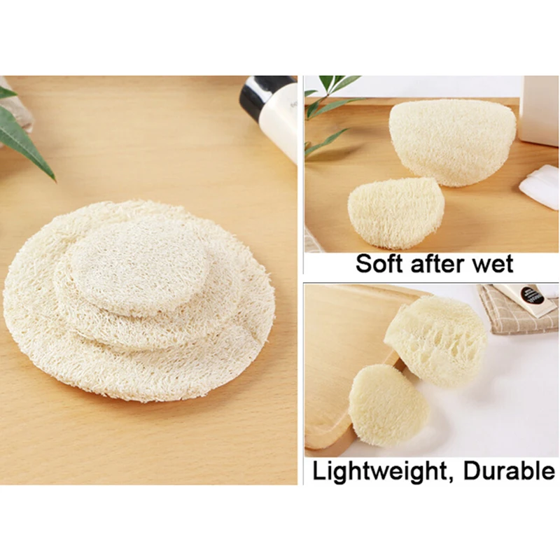 1pc/2pcs Natural Loofah Slices Handmade Cleanner Sponge Scrubber FaceSoap Holder
1pc/2pcs Natural Loofah Slices Handmade Cleanner Sponge Scrubber FaceSoap Holder