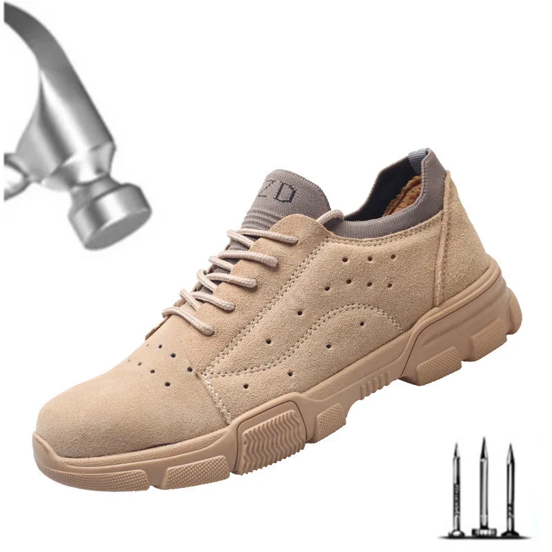 Mens Work Outdoor Boot Safety Shoes Steel Toe Cap Puncture-Proof Work Sneakers Indestructible Work Shoes Men Advisable Shoes
Mens Work Outdoor Boot Safety Shoes Steel Toe Cap Puncture-Proof Work Sneakers Indestructible Work Shoes Men Advisable Shoes