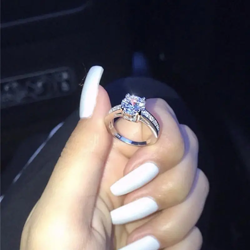 2pcs/Set Luxury Clear Crystal Rings for Women Women's Engagement Elegant Ring White Gold Color Wedding Jewelry Accessories Gifts
2pcs/Set Luxury Clear Crystal Rings for Women Women's Engagement Elegant Ring White Gold Color Wedding Jewelry Accessories Gifts