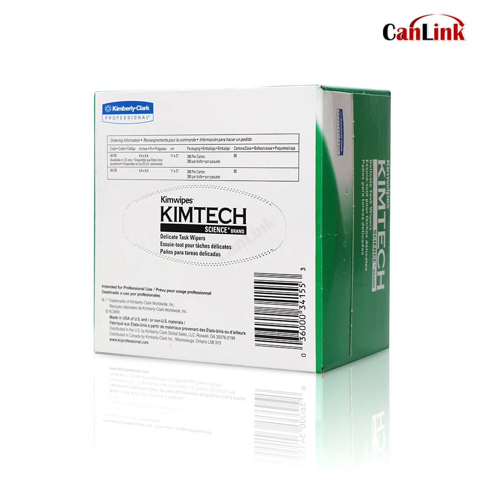 1/10/20 boxes Factory Price 280 PCS KIMTECH Kimwipes Fiber cleaning paper kimperly wipes Optical fiber wiping paper USA Import
1/10/20 boxes Factory Price 280 PCS KIMTECH Kimwipes Fiber cleaning paper kimperly wipes Optical fiber wiping paper USA Import