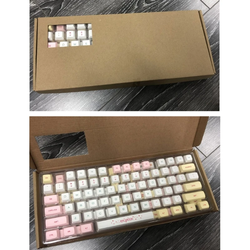 146 Keys XDA Profile PBT Macaron Keycaps DYE Sublimation 2.25U 2U 1.5U GH60 GK61
146 Keys XDA Profile PBT Macaron Keycaps DYE Sublimation 2.25U 2U 1.5U GH60 GK61