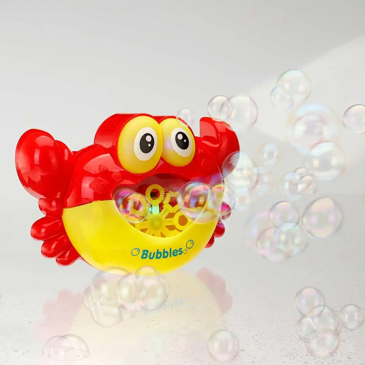 Blowing Bubble Crabs Baby Bath Toy Bubble Maker Swimming Bathtub Soap Machine Toy for Children With Music Water Toy
Blowing Bubble Crabs Baby Bath Toy Bubble Maker Swimming Bathtub Soap Machine Toy for Children With Music Water Toy