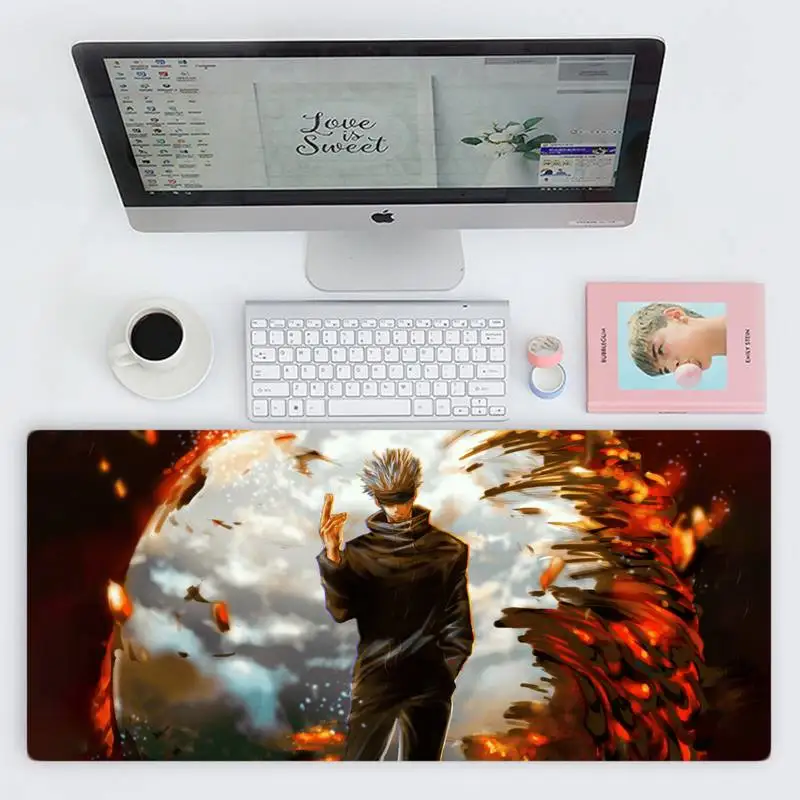 Jujutsu Kaisen Rubber PC Computer Gaming mousepad X XL XXL Non slip Cushion Thickness 2mm LockEdge equal LE
Jujutsu Kaisen Rubber PC Computer Gaming mousepad X XL XXL Non slip Cushion Thickness 2mm LockEdge equal LE