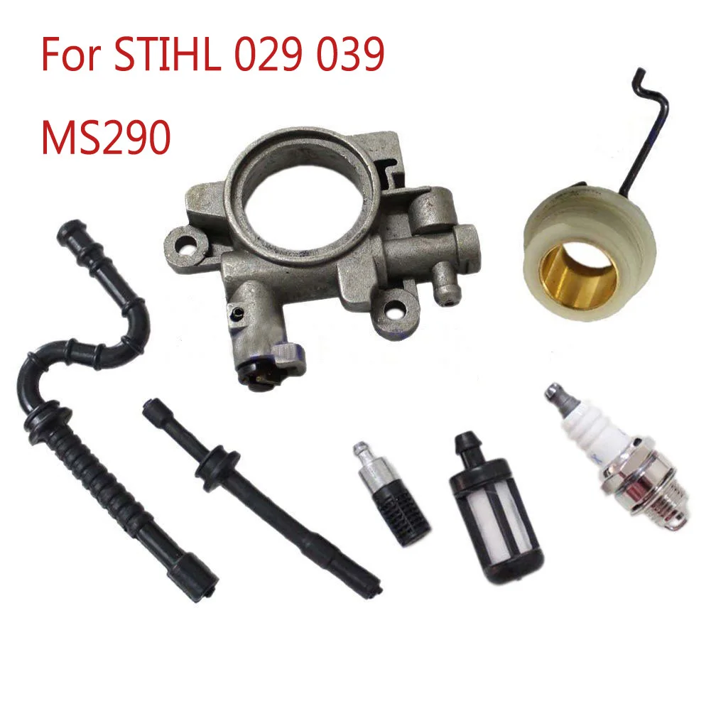 Oil Pump Turbine Pipe Filter Spark Plug Set For STIHL 029 039 MS290 Replace 1127 640 3200 1127 640 3204 Chainsaw Parts & Accs
Oil Pump Turbine Pipe Filter Spark Plug Set For STIHL 029 039 MS290 Replace 1127 640 3200 1127 640 3204 Chainsaw Parts & Accs