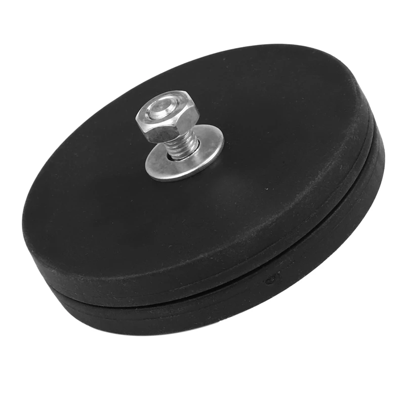 2Pcs 45KG Powerful Neodymium Magnet Disc Rubber Costed D88x8Mm M8 Thread Surface Protecting LED Light Camera Car Mount Magnet fo
2Pcs 45KG Powerful Neodymium Magnet Disc Rubber Costed D88x8Mm M8 Thread Surface Protecting LED Light Camera Car Mount Magnet fo