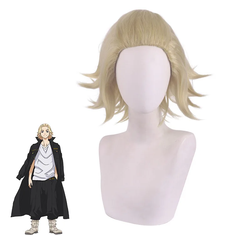 Tokyo Revengers Manjirou Sano Manjiro Cosplay Wig Short Hair Heat Resistant Synthetic Hair+ Wig Cap
Tokyo Revengers Manjirou Sano Manjiro Cosplay Wig Short Hair Heat Resistant Synthetic Hair+ Wig Cap