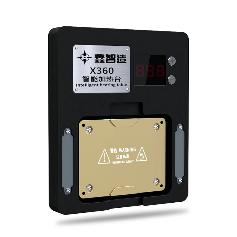 XINZHIZAO X360 Heating Platform 50-260 Regulate The Temperature Layering Lamination Tin planting Lattice iPhone X XS MAX 12 PRO
XINZHIZAO X360 Heating Platform 50-260 Regulate The Temperature Layering Lamination Tin planting Lattice iPhone X XS MAX 12 PRO