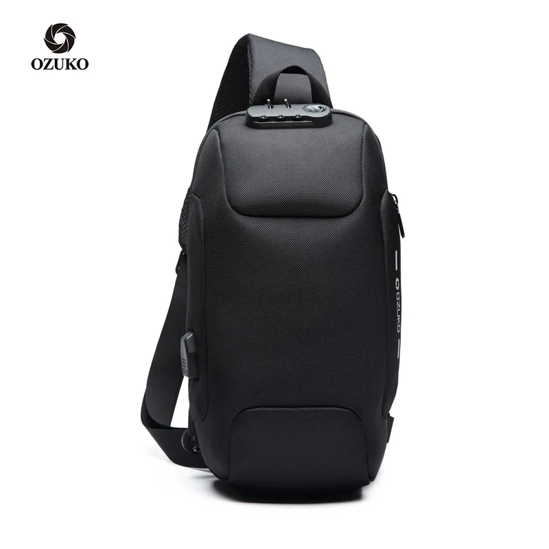 Mens Chest Bag pack USB Anti-Theft Chest Bag for Male Single-Shoulder Bag Reflective Waterproof Messenger Bag Crossbody Bags
Mens Chest Bag pack USB Anti-Theft Chest Bag for Male Single-Shoulder Bag Reflective Waterproof Messenger Bag Crossbody Bags