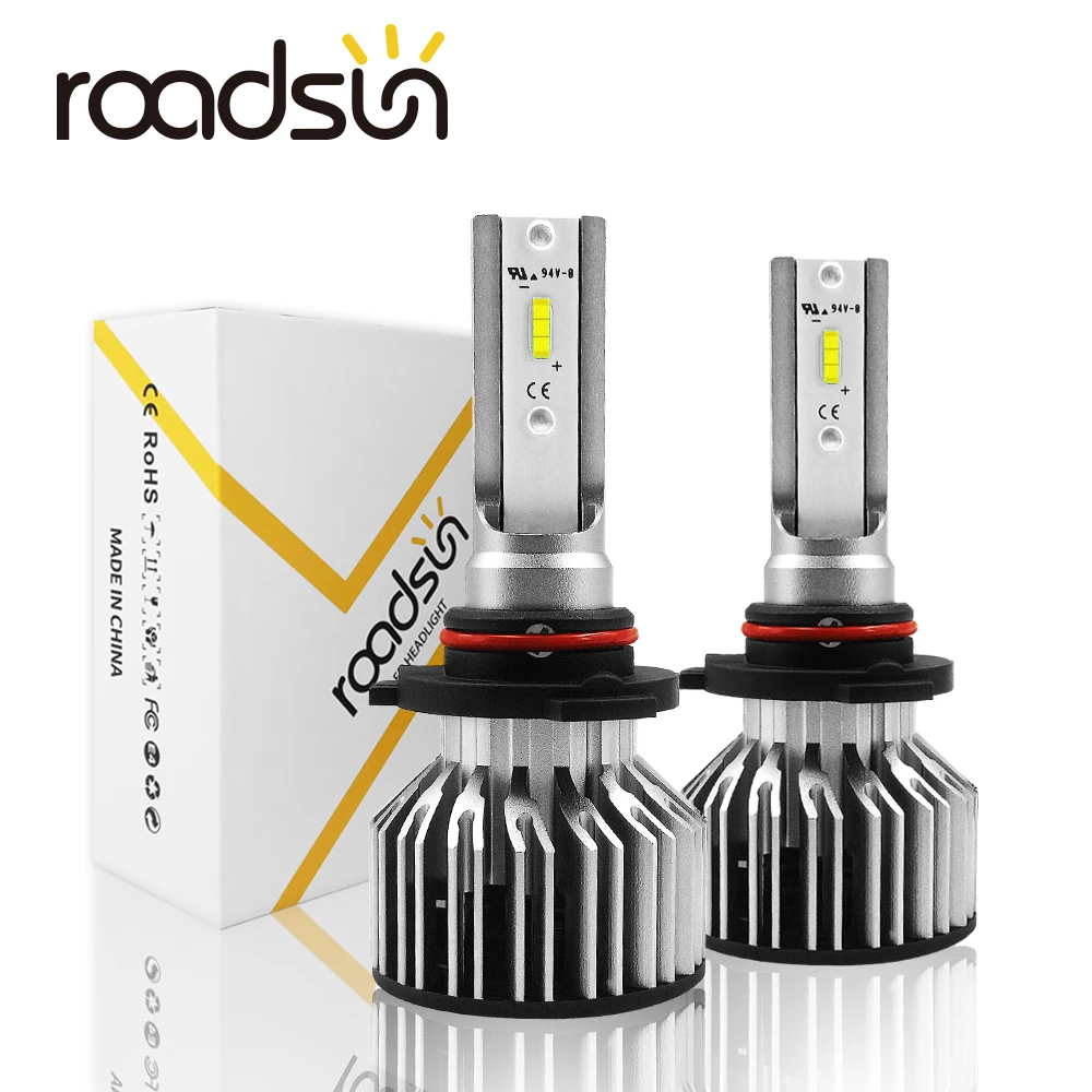 Автомобильные светодиодные лампы roadsun H11 LED 9005 hb3 9006 hb4 LED H1 передсветильник фара 12 в 6000K автомобисветильник ры CSP чипы Стайлинг дальний и ближн...
Автомобильные светодиодные лампы roadsun H11 LED 9005 hb3 9006 hb4 LED H1 передсветильник фара 12 в 6000K автомобисветильник ры CSP чипы Стайлинг дальний и ближн...