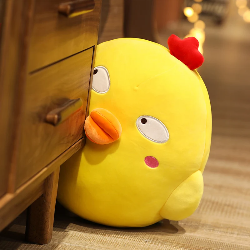 25-65cm Cute Soft Yellow Chicken Plush Stuffed Toy Animal Home Decoration Children's Birthday Gift
25-65cm Cute Soft Yellow Chicken Plush Stuffed Toy Animal Home Decoration Children's Birthday Gift