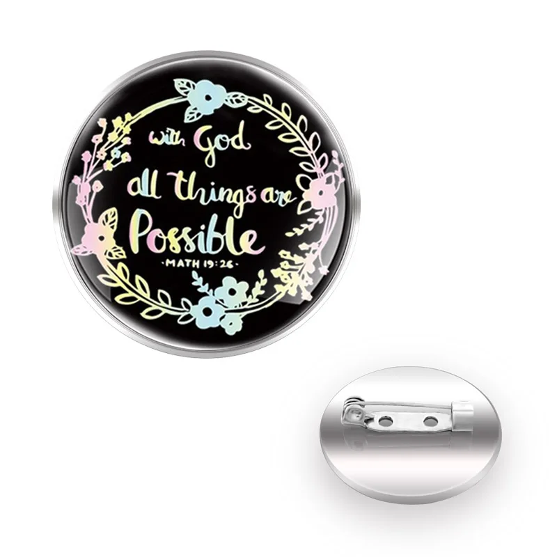 Bible Verse Brooch Badge Glass Cabochon Collection Pins For Bag Clothes Decoration Jewelry Gift
Bible Verse Brooch Badge Glass Cabochon Collection Pins For Bag Clothes Decoration Jewelry Gift