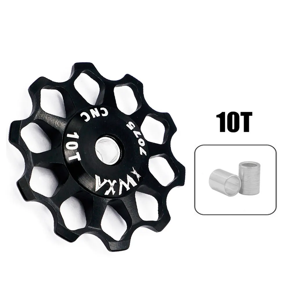10T MTB bike Rear Derailleur Pulley Roller Idler Bearing Ceramic Jockey Wheel For mountain Bicycle 8 9 10 11 speed Cycling Part
10T MTB bike Rear Derailleur Pulley Roller Idler Bearing Ceramic Jockey Wheel For mountain Bicycle 8 9 10 11 speed Cycling Part
