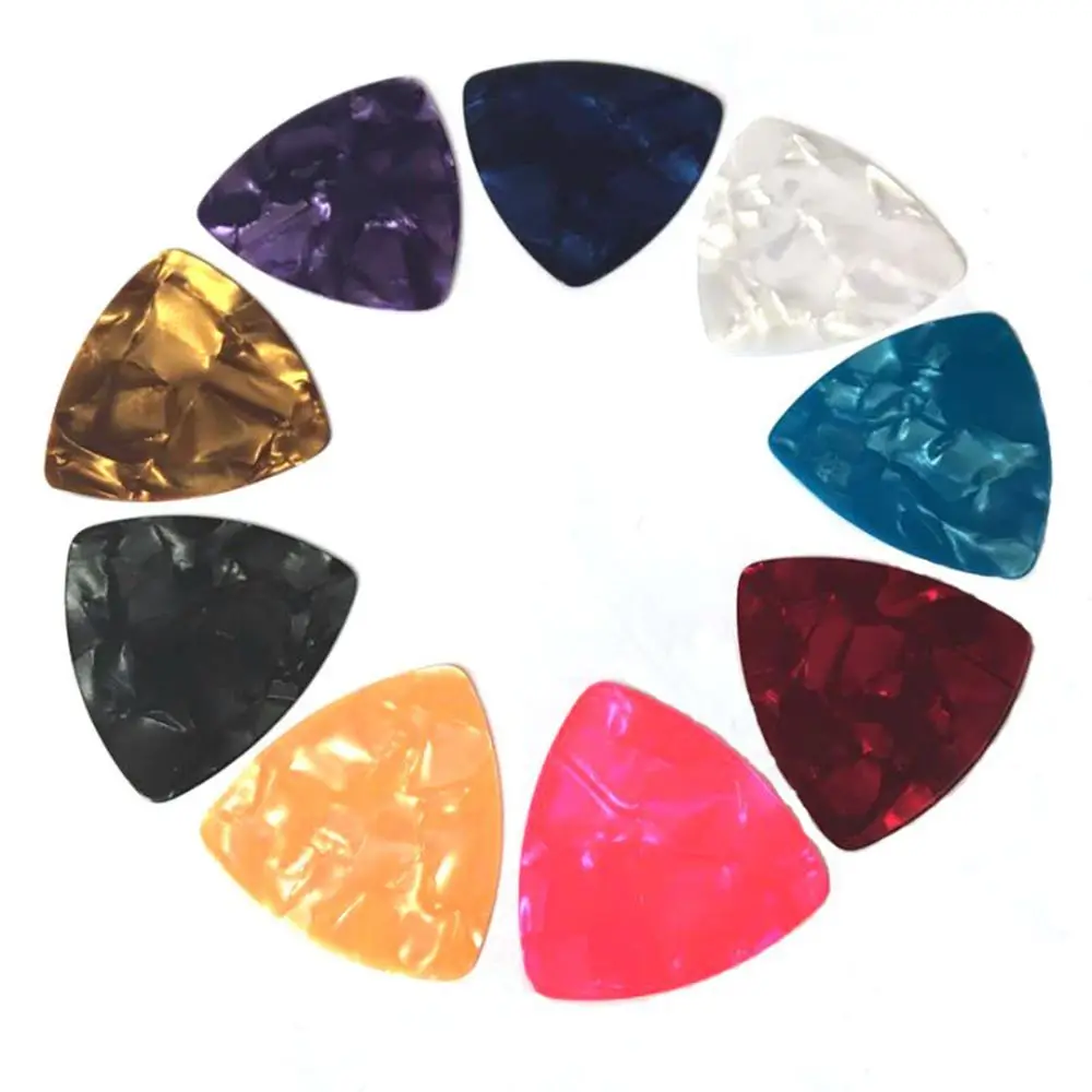 10PCS Guitar Picks Plectrum Celluloid Electric Smooth Guitar Pick Bass Acoustic Guitar Accessories Thickness 0.5mm/0.75mm/1.0mm
10PCS Guitar Picks Plectrum Celluloid Electric Smooth Guitar Pick Bass Acoustic Guitar Accessories Thickness 0.5mm/0.75mm/1.0mm