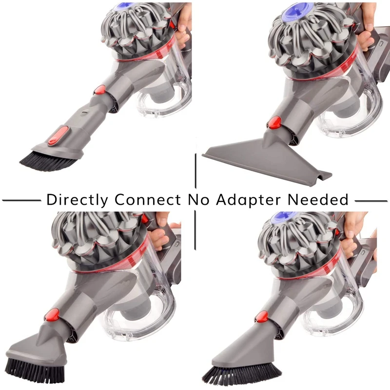 Attachment Kit for Dyson V11 V10 V7 V8 Absolute Animal Cordless Vacuum Cleaner Accessories
Attachment Kit for Dyson V11 V10 V7 V8 Absolute Animal Cordless Vacuum Cleaner Accessories