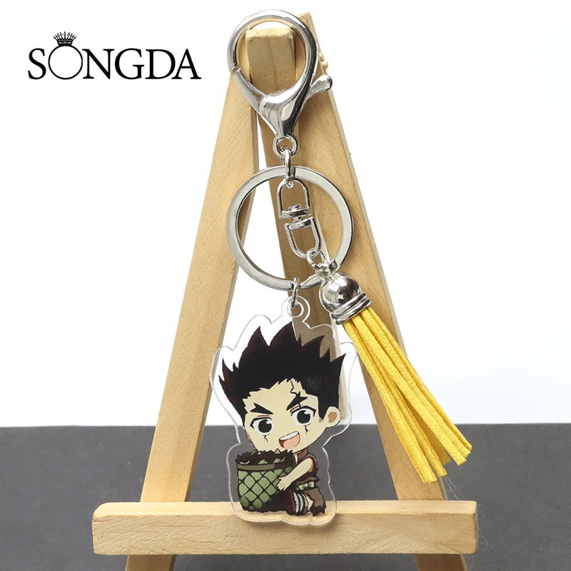 Dr.STONE Key Chains Acrylic Figure Senkuu Ishigami Yellow Tassel Pendant Keyring Car Bag Keys Hold Anime Keychain Jewelry Gifts
Dr.STONE Key Chains Acrylic Figure Senkuu Ishigami Yellow Tassel Pendant Keyring Car Bag Keys Hold Anime Keychain Jewelry Gifts