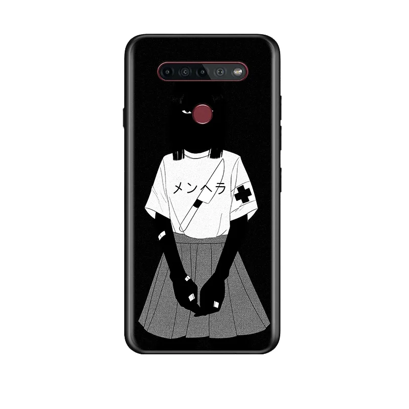 Anime Dark Girl For LG G8 V30 V35 V40 V50 V60 Q60 K40S K50S K41S K51S K61 K71 K22 ThinQ 5G Phone Case
Anime Dark Girl For LG G8 V30 V35 V40 V50 V60 Q60 K40S K50S K41S K51S K61 K71 K22 ThinQ 5G Phone Case