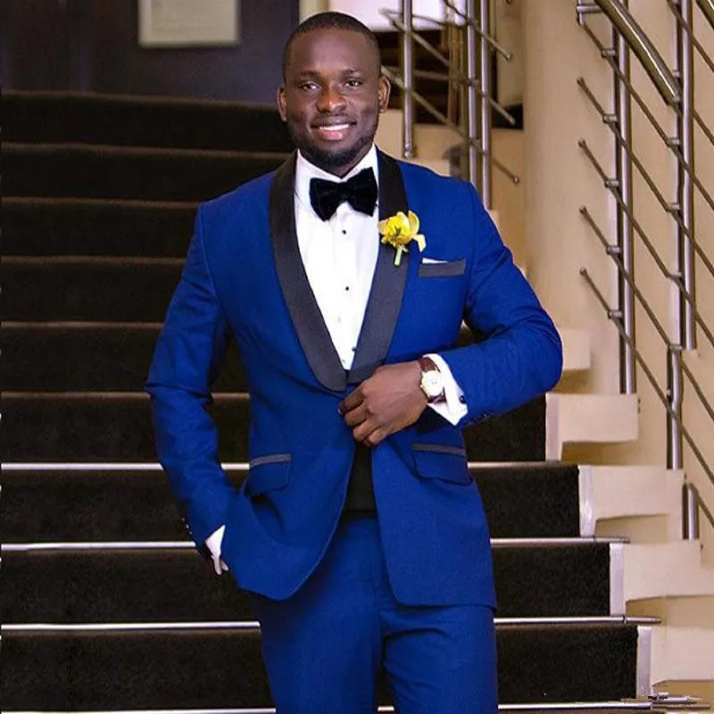 Royal Blue Men Suits for Wedding Man Suits Blazers 2 Pieces(Coat+Pants)Groom Tuxedos Black Shawl Lapel Slim Fit Terno Masculino
Royal Blue Men Suits for Wedding Man Suits Blazers 2 Pieces(Coat+Pants)Groom Tuxedos Black Shawl Lapel Slim Fit Terno Masculino