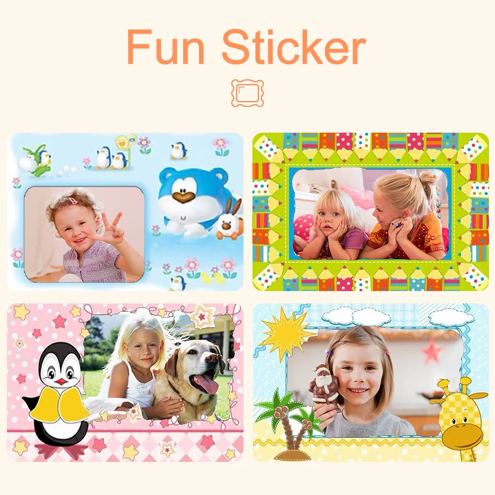 Children Instant Print Camera HD 1080P 24MP For Kids Polaroid Cam With Thermal Photo Paper Creativity Toys For Birthday Gifts 
Children Instant Print Camera HD 1080P 24MP For Kids Polaroid Cam With Thermal Photo Paper Creativity Toys For Birthday Gifts