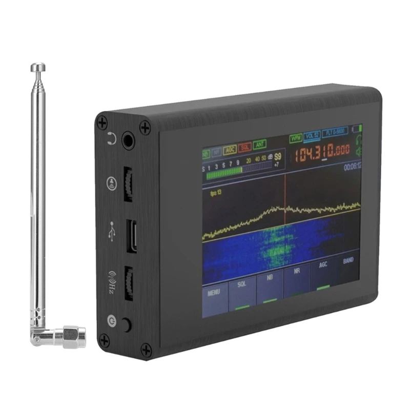 Малахитовый SDR-приемник, малогахитное коротковолновое радио, 3,5 дюймовый экран, электрические инструменты, сетевые анализаторы 50 кгц-200 МГц
Малахитовый SDR-приемник, малогахитное коротковолновое радио, 3,5 дюймовый экран, электрические инструменты, сетевые анализаторы 50 кгц-200 МГц
