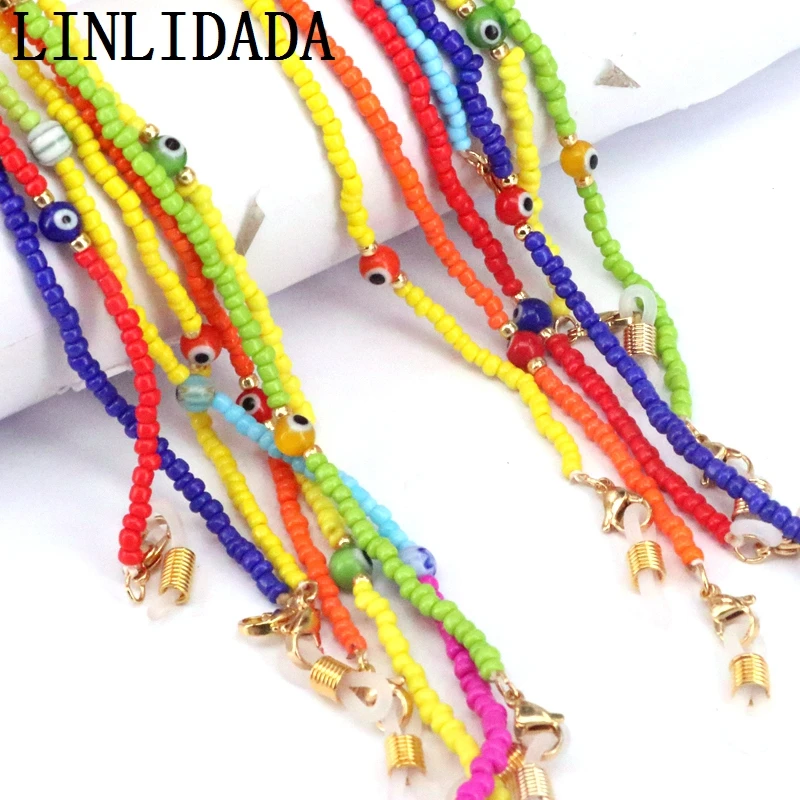 5Pcs Fashion Sunglasses Chain for Women Anti Slip Miyuki Eye Beads Mask Eyewears Cord Holder Neck Strap
5Pcs Fashion Sunglasses Chain for Women Anti Slip Miyuki Eye Beads Mask Eyewears Cord Holder Neck Strap