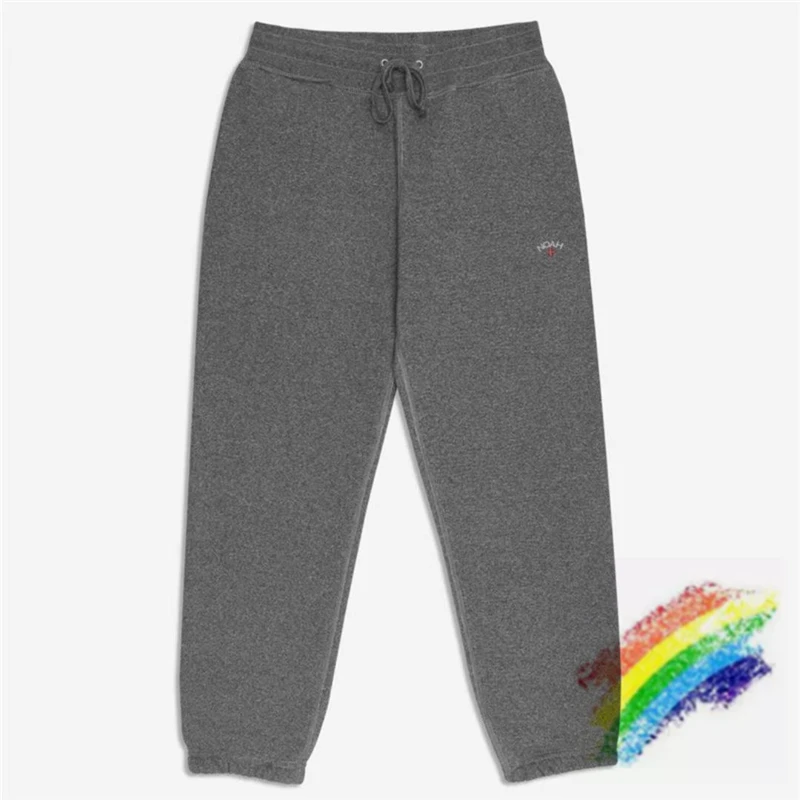 Washed Gray Noah Sweatpants Men Women 1:1 Best Quality Vintage Cross Embroidery Noah Pants Drawstring High Street Cargo Overalls
Washed Gray Noah Sweatpants Men Women 1:1 Best Quality Vintage Cross Embroidery Noah Pants Drawstring High Street Cargo Overalls