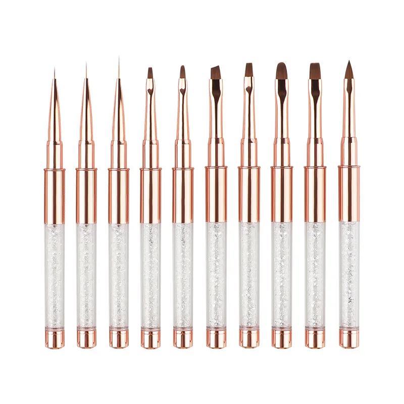 Nail Brush Set Painted Line Drawing Pen Crystal Painting Carved Pen Lace Pen Set Silicone Spot Drill Phototherapy Brush
Nail Brush Set Painted Line Drawing Pen Crystal Painting Carved Pen Lace Pen Set Silicone Spot Drill Phototherapy Brush