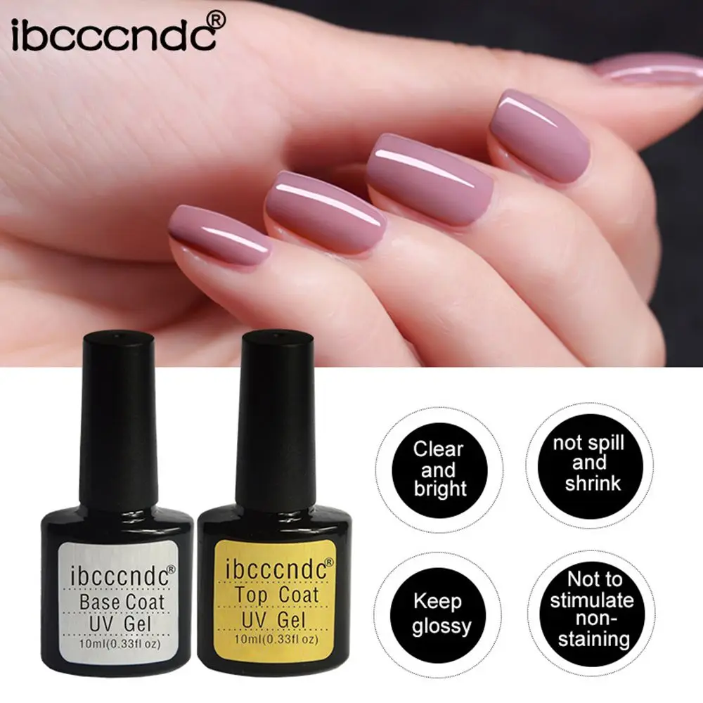 1pc Long Lasting UV Top Coat + Base Coat UV Gel Nail Polish Primer Nail Art Lacquer Soak-off Nail Varnish Nail Manicure
1pc Long Lasting UV Top Coat + Base Coat UV Gel Nail Polish Primer Nail Art Lacquer Soak-off Nail Varnish Nail Manicure