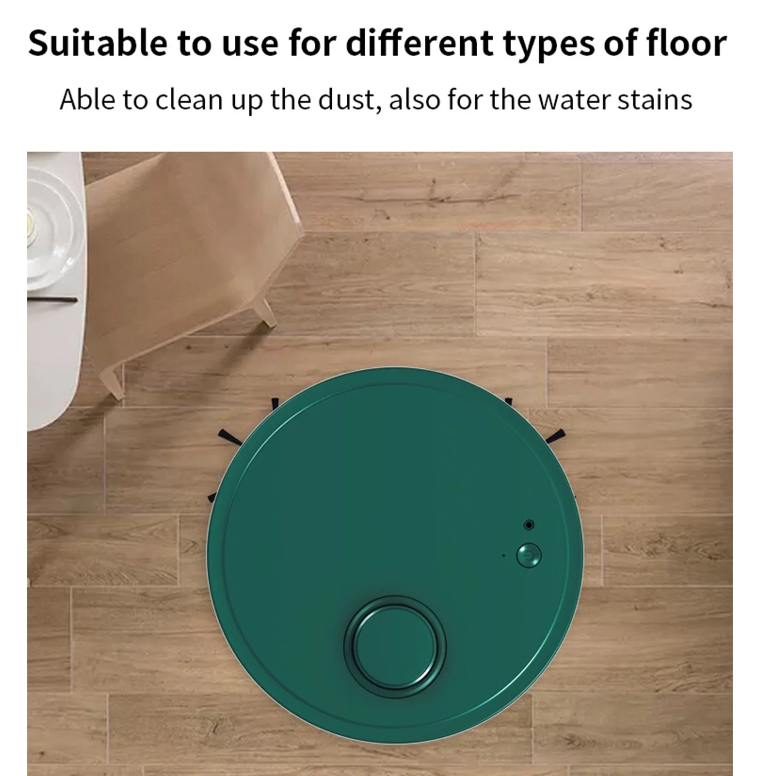 Smart Floor Vacuum Cleaner 3-in-1 Auto Rechargeable Smart Sweeping Robot 1800pa Multifunctional Cleaner #3
Smart Floor Vacuum Cleaner 3-in-1 Auto Rechargeable Smart Sweeping Robot 1800pa Multifunctional Cleaner #3